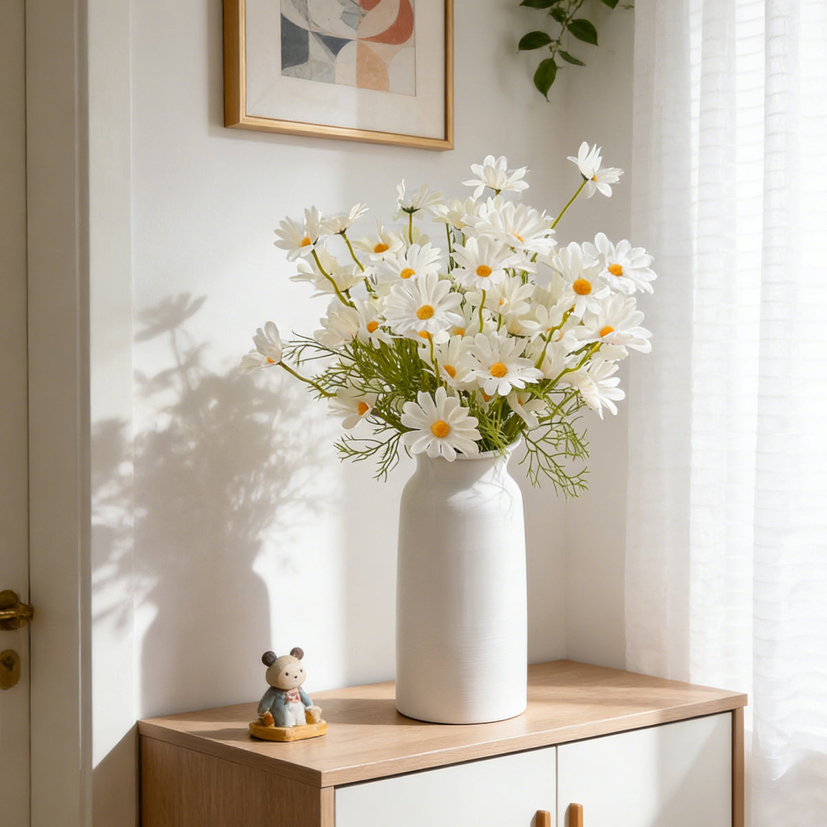 Seamless Metal Vase - Unbreakable & Shatterproof Flower Vase